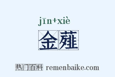 金薤是什么意思的图片